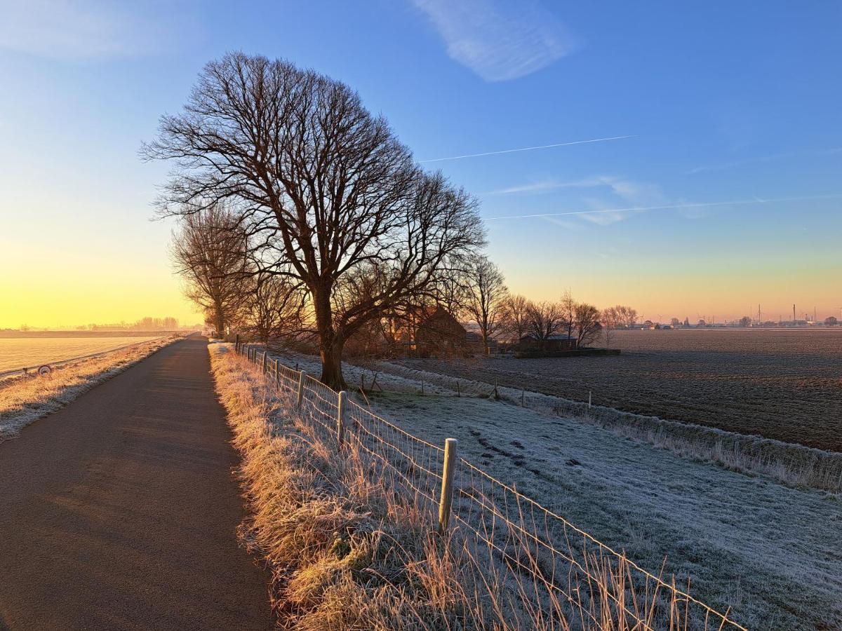 Апартаменты “In Oans Oefje” Parel In De Polder! Lewedorp Экстерьер фото
